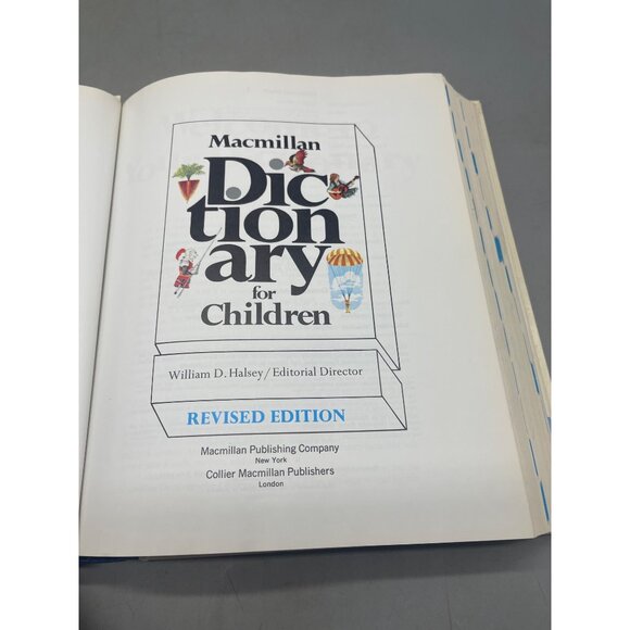 Macmillan Dictionary for children revised edition hardcover book 1982 READ - Picture 6 of 7